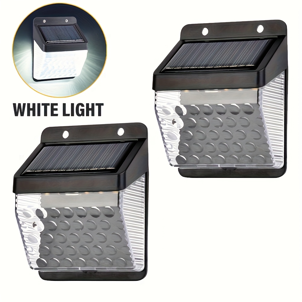 Home Decor Outdoor - LED Solarleuchte mit PIR-Bewegungssensor, Wasserdichte Solarlampe