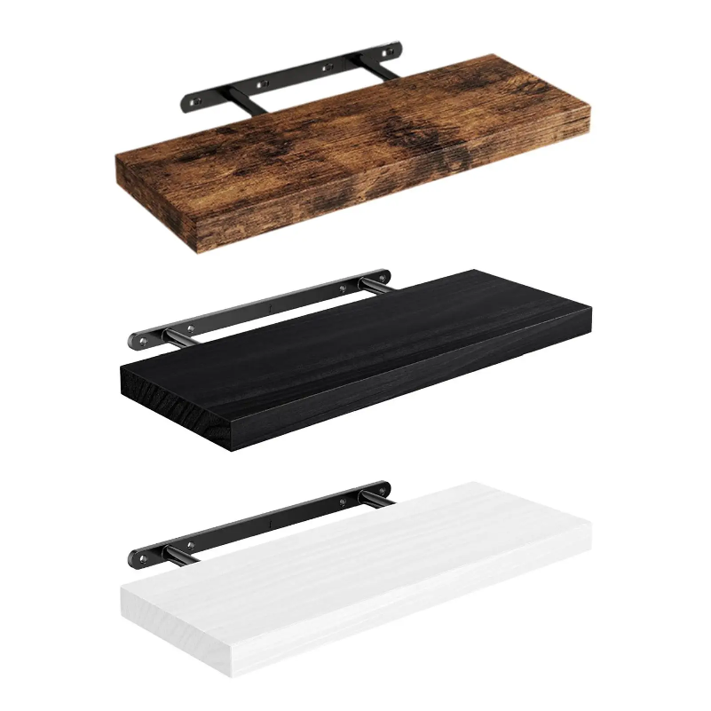 Floating Shelves - Schwebendes Wandregal, dekorativ, robust, vielseitig einsetzbar,