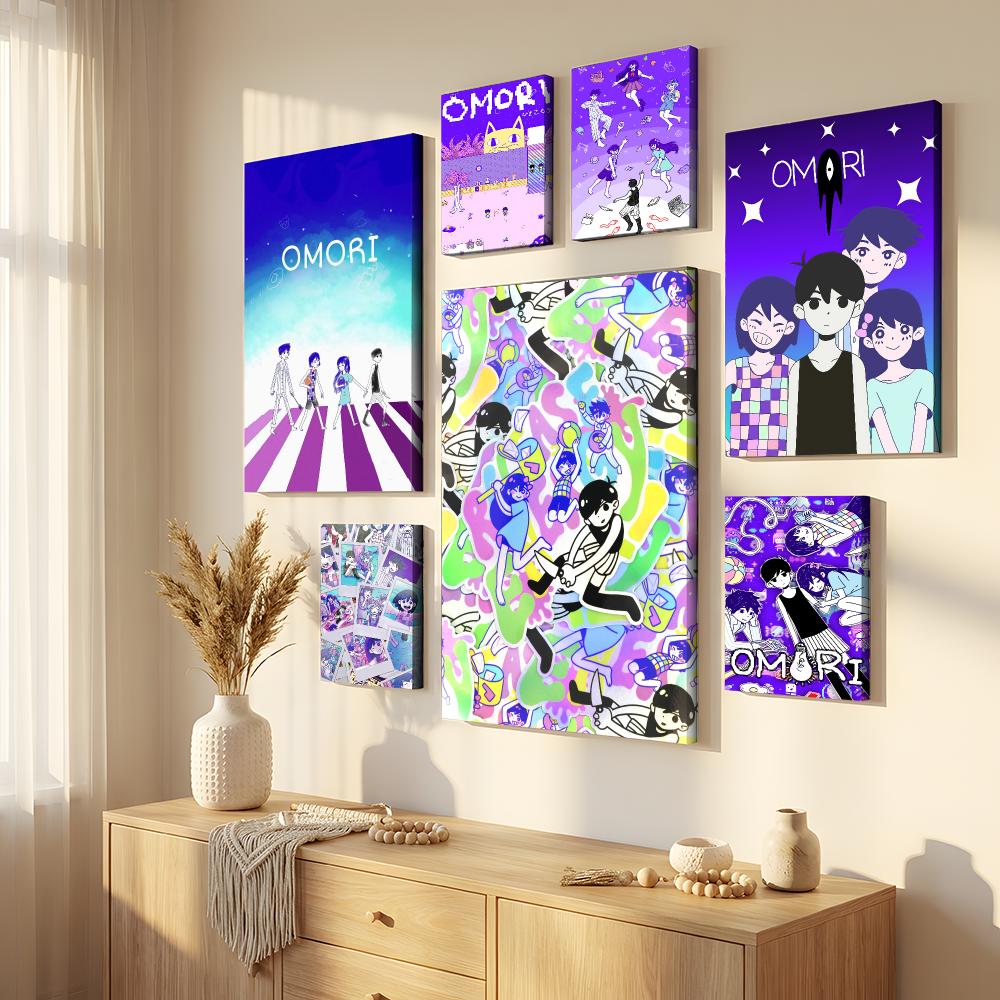 Home Decor Games Free - Beliebtes Spiel O-Omori Gerahmtes Wandbild Leinwand-Wandkunst