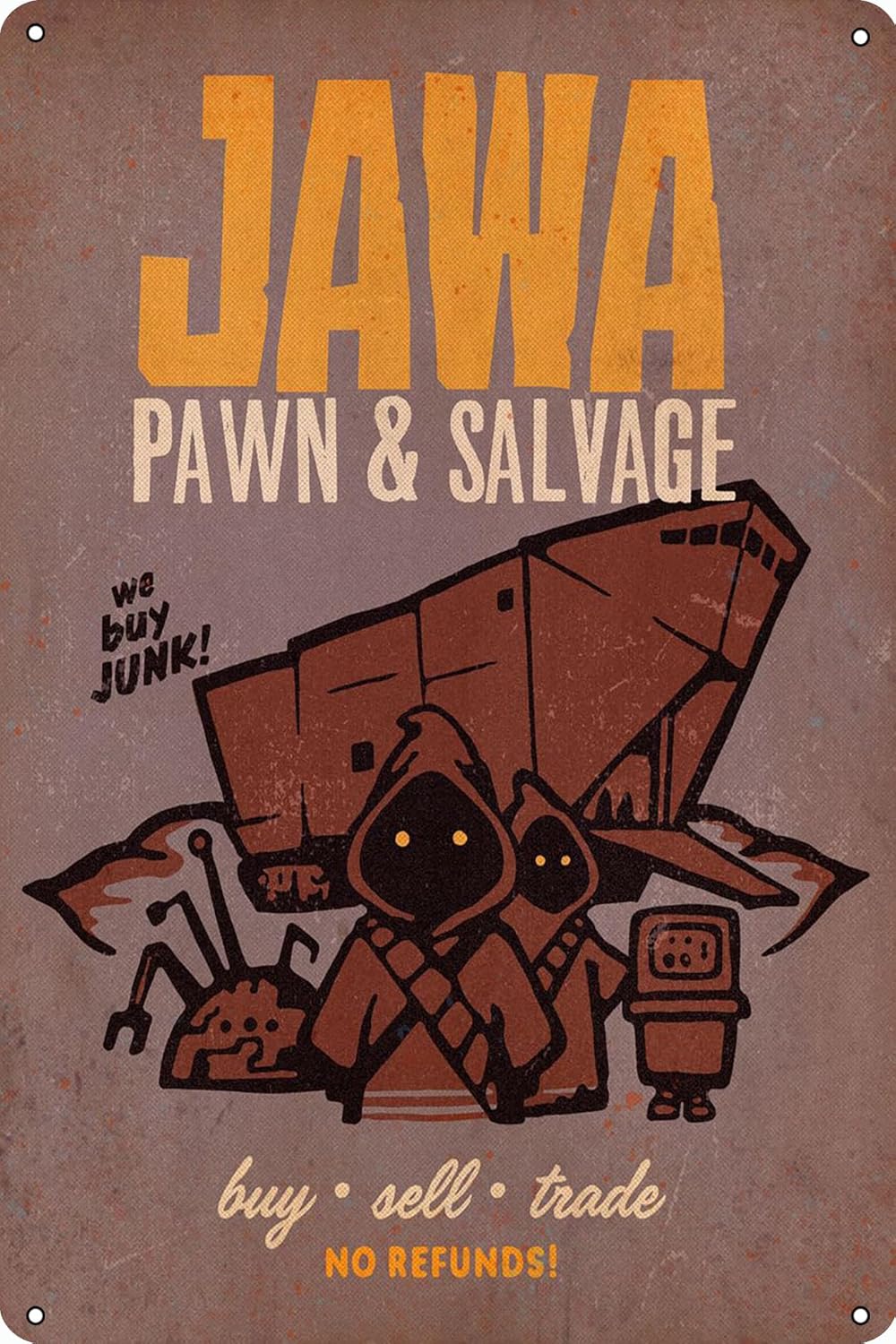 Home Decor Store - Jawa Pawn and Salvage Vintage Comic