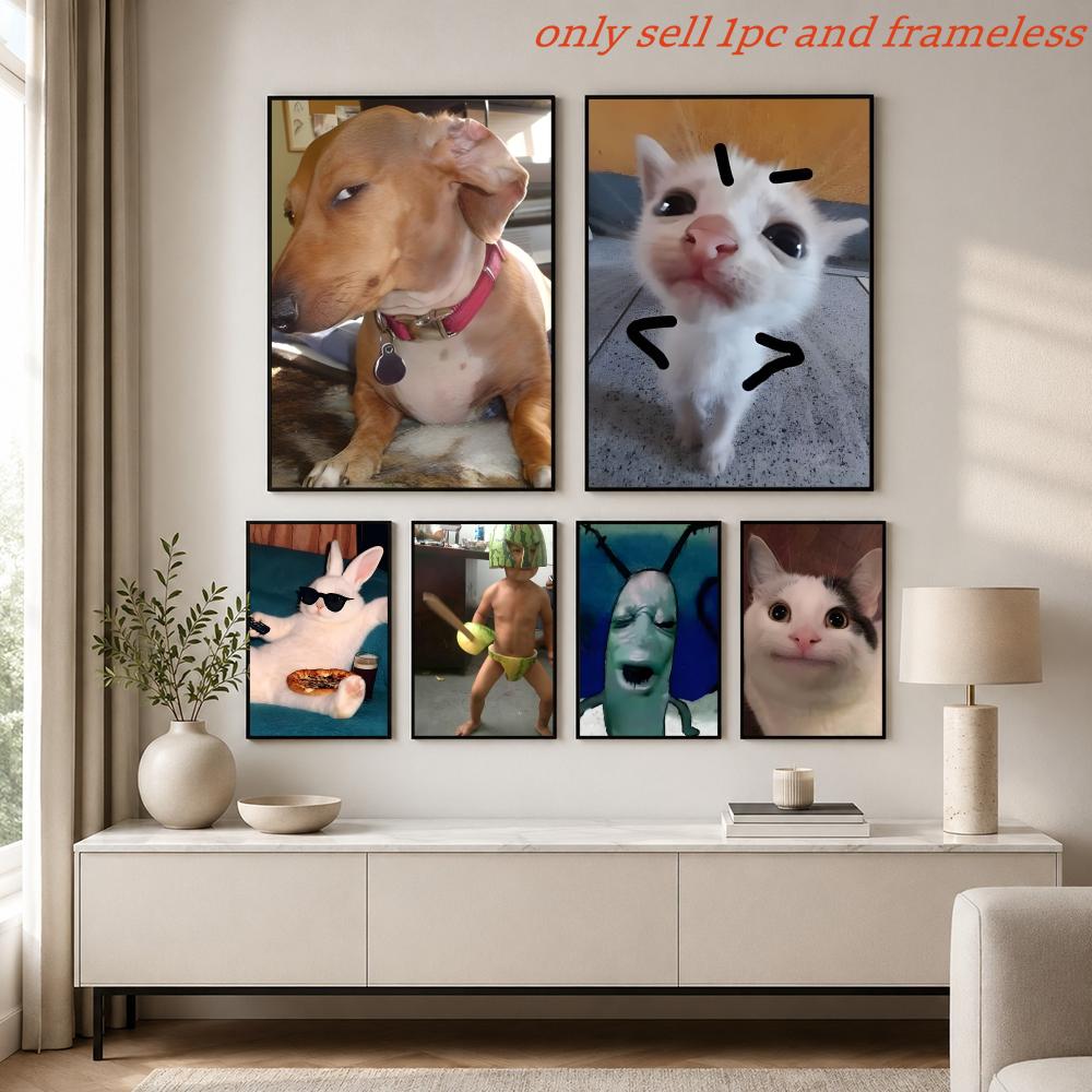 Home Decor Emoji - Posterdrucke, Gemälde, Wandkunst, Bilder für Wohnzimmer,