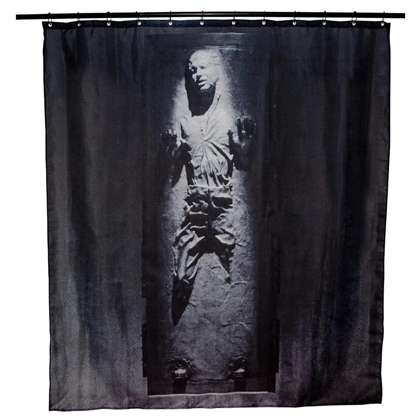 Home Decor Solo - Fabrik Han Solo In Carbonite Stoff-Duschvorhang