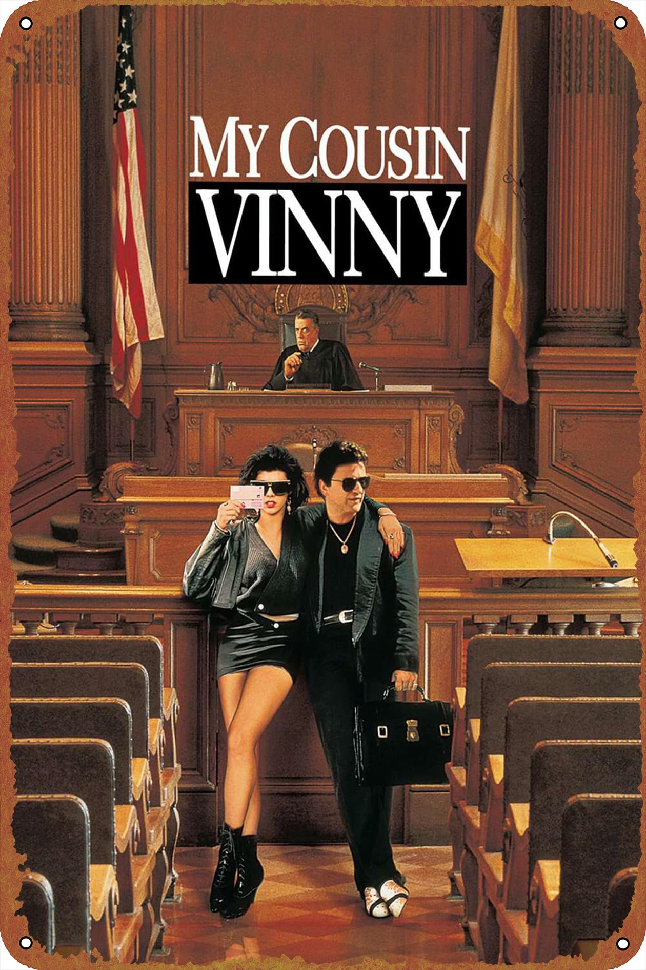 Home Decor Store - My Cousin Vinny Filmplakat, Blechschild, Metallschild,