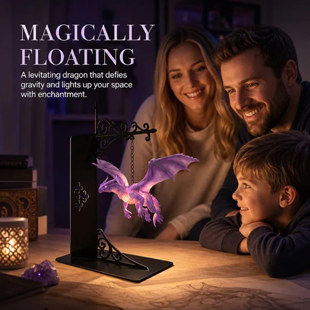 Floating Shelves - Heim-Bibliothek Schreibtischregal Dekoration Geschenk Hängender Drache