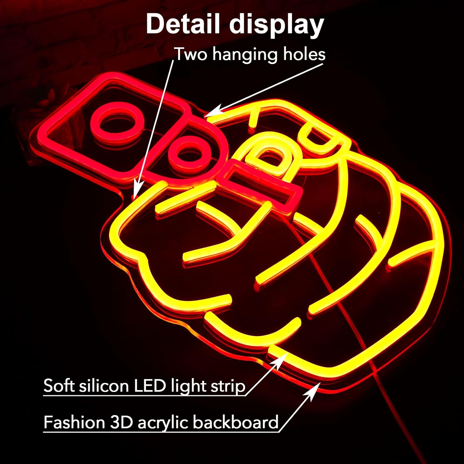 Mic Fist Neon-Schild Wandkunst – Home Decor Nearby Bewertung und Preis