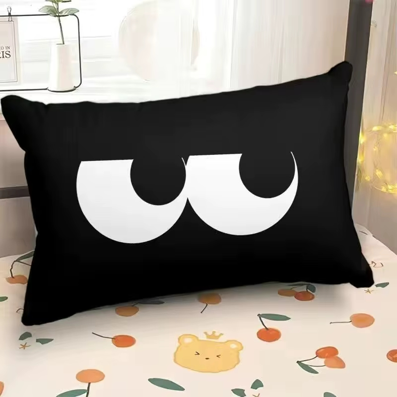 Lustiger Emoji-Kissenbezug, re – Home Decor Emoji Bewertung und Preis