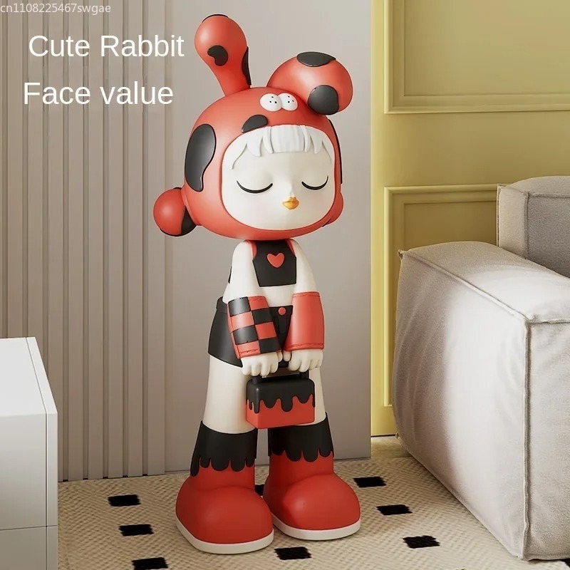 Kunstvolle Cartoon-Mädchen-Sta – Home Decor Store Bewertung und Preis