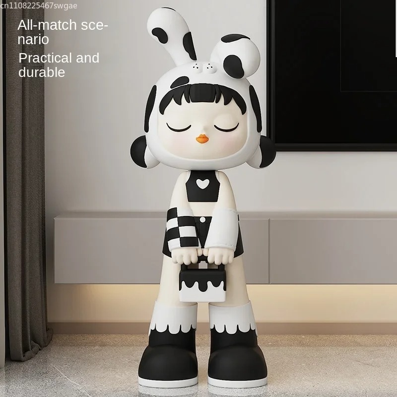 Kunstvolle Cartoon-Mädchen-Sta – Home Decor Store Bewertung und Preis