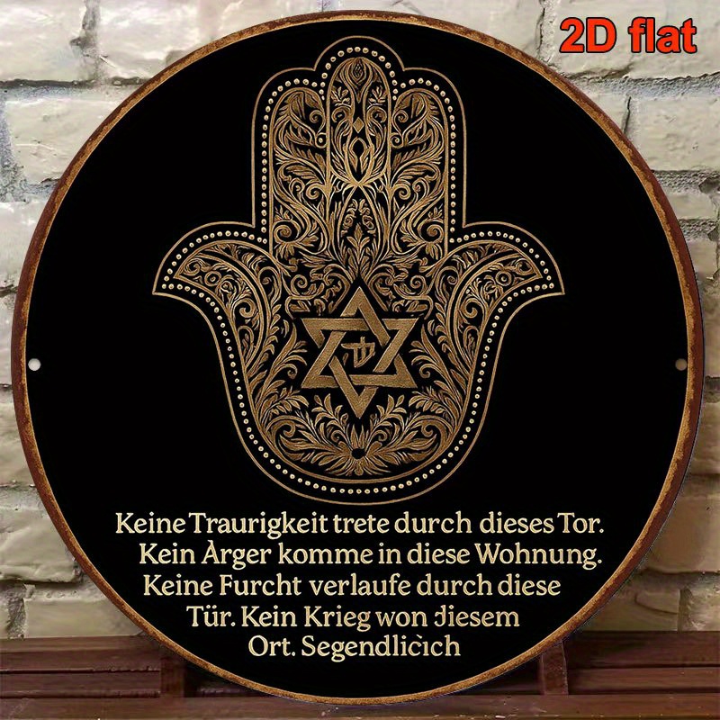 CIFBUY Vintage Aluminium-Wandk – Home Decor Outdoor Bewertung und Preis