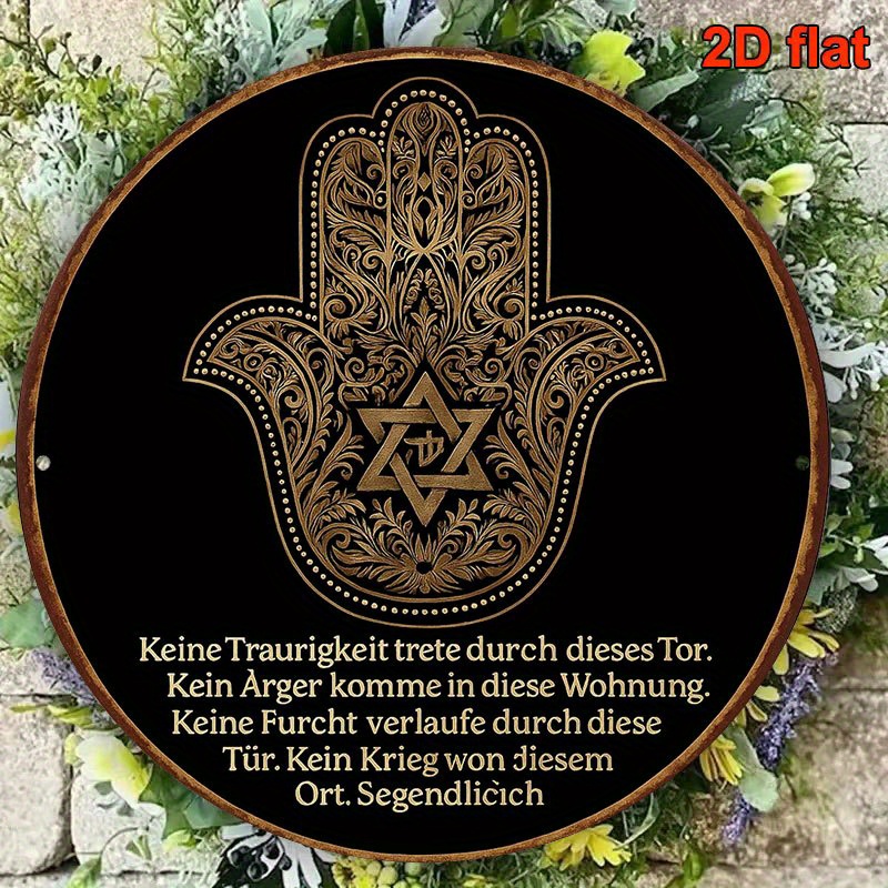 CIFBUY Vintage Aluminium-Wandk – Home Decor Outdoor Bewertung und Preis