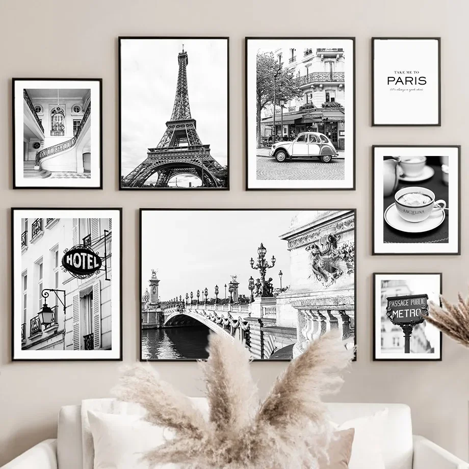 Schwarz Weiß Paris Handtuch Ca – Home Decor Store Bewertung und Preis