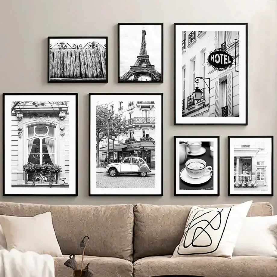 Schwarz Weiß Paris Handtuch Ca – Home Decor Store Bewertung und Preis
