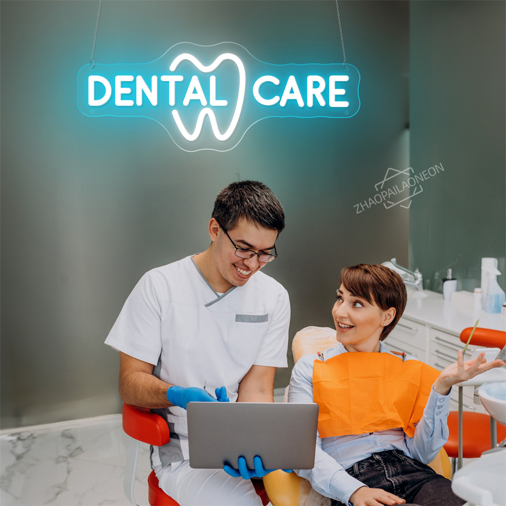 DENTAL CARE LED Neon Zahn USB  – Home Decor Nearby Bewertung und Preis