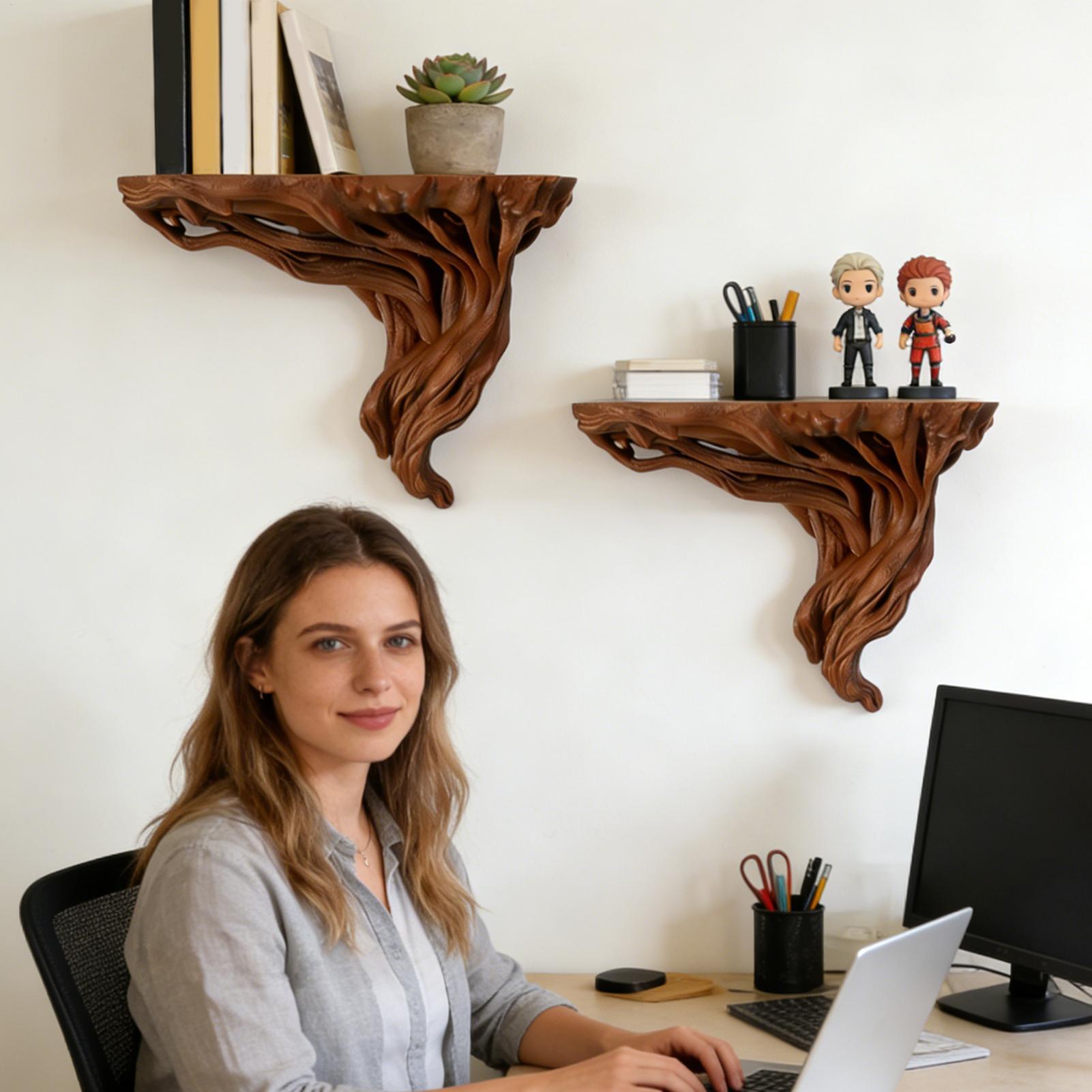 Wandregal im Baumwurzel-Stil,  – Floating Shelves Bewertung und Preis