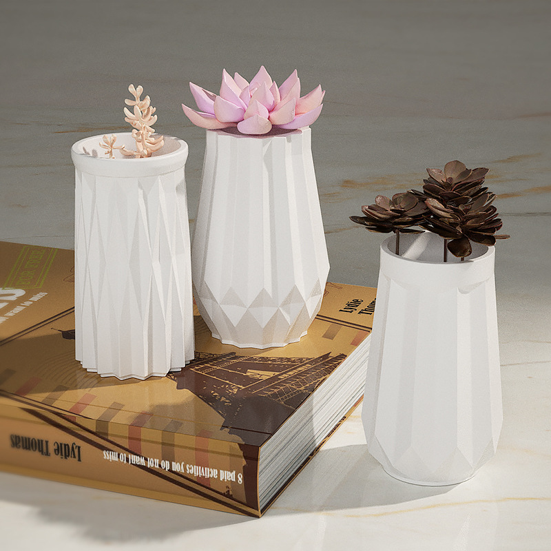 Runde Diamant vase Silikon for – Home Decor Store Bewertung und Preis