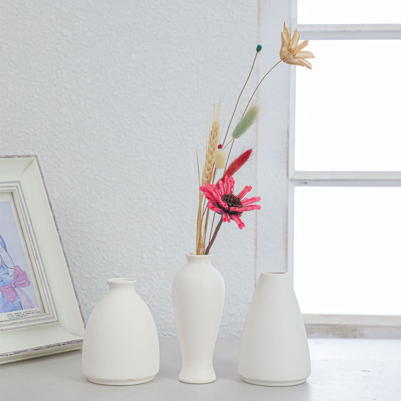 Weiße Keramik-Mini-Vase Minima – Home Decor Aesthetic Pinterest Bewertung und Preis