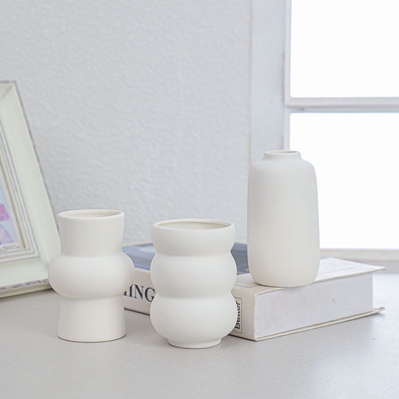 Weiße Keramik-Mini-Vase Minima – Home Decor Aesthetic Pinterest Bewertung und Preis