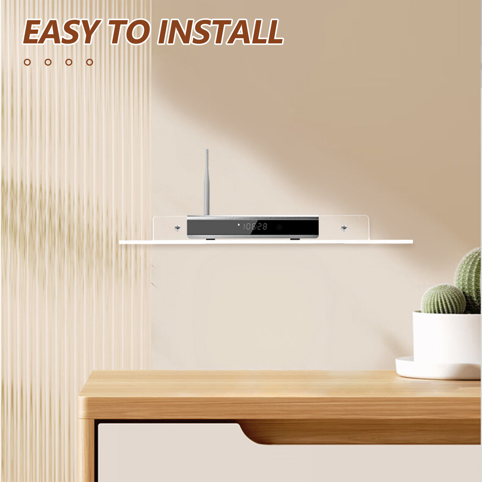 Acryl-Schweberegal Transparent – Floating Shelves Bewertung und Preis