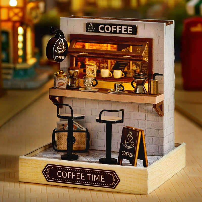 Mini-Puppenhaus-Set Sakura Str – Home Decor Store Bewertung und Preis