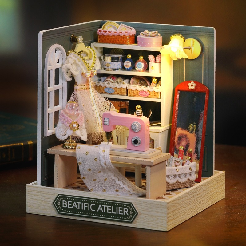 Mini-Puppenhaus-Set Sakura Str – Home Decor Store Bewertung und Preis