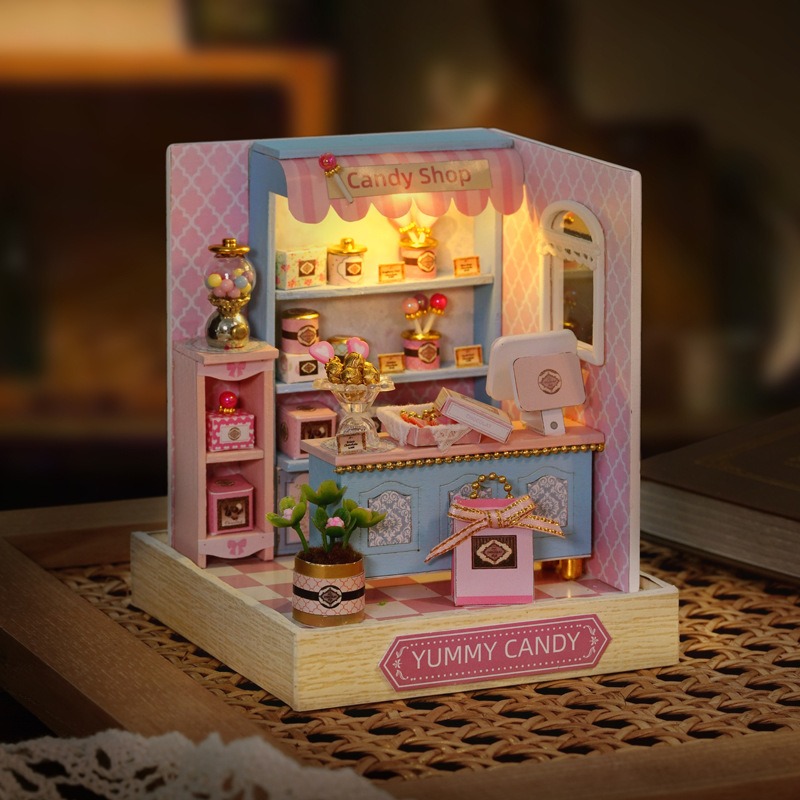 Mini-Puppenhaus-Set Sakura Str – Home Decor Store Bewertung und Preis