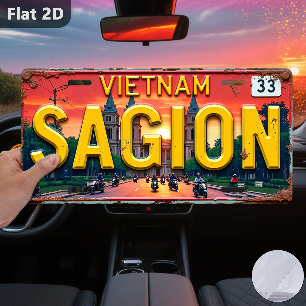 2D-Flachposter, 1 Stück – Saig – Home Decor Vietnam Bewertung und Preis