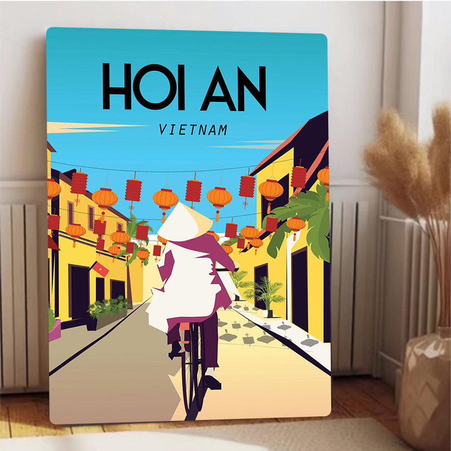 Hoi An Vietnam Vintage Metall- – Home Decor Vietnam Bewertung und Preis