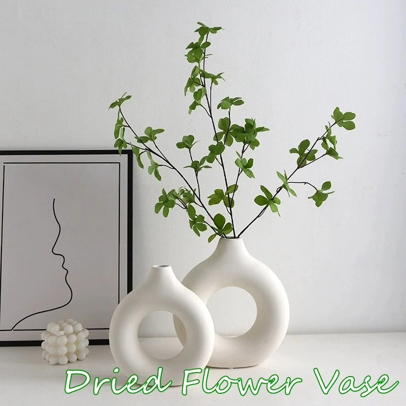 Kreative Donut-förmige Vase, K – Home Decor Aesthetic Pinterest Bewertung und Preis