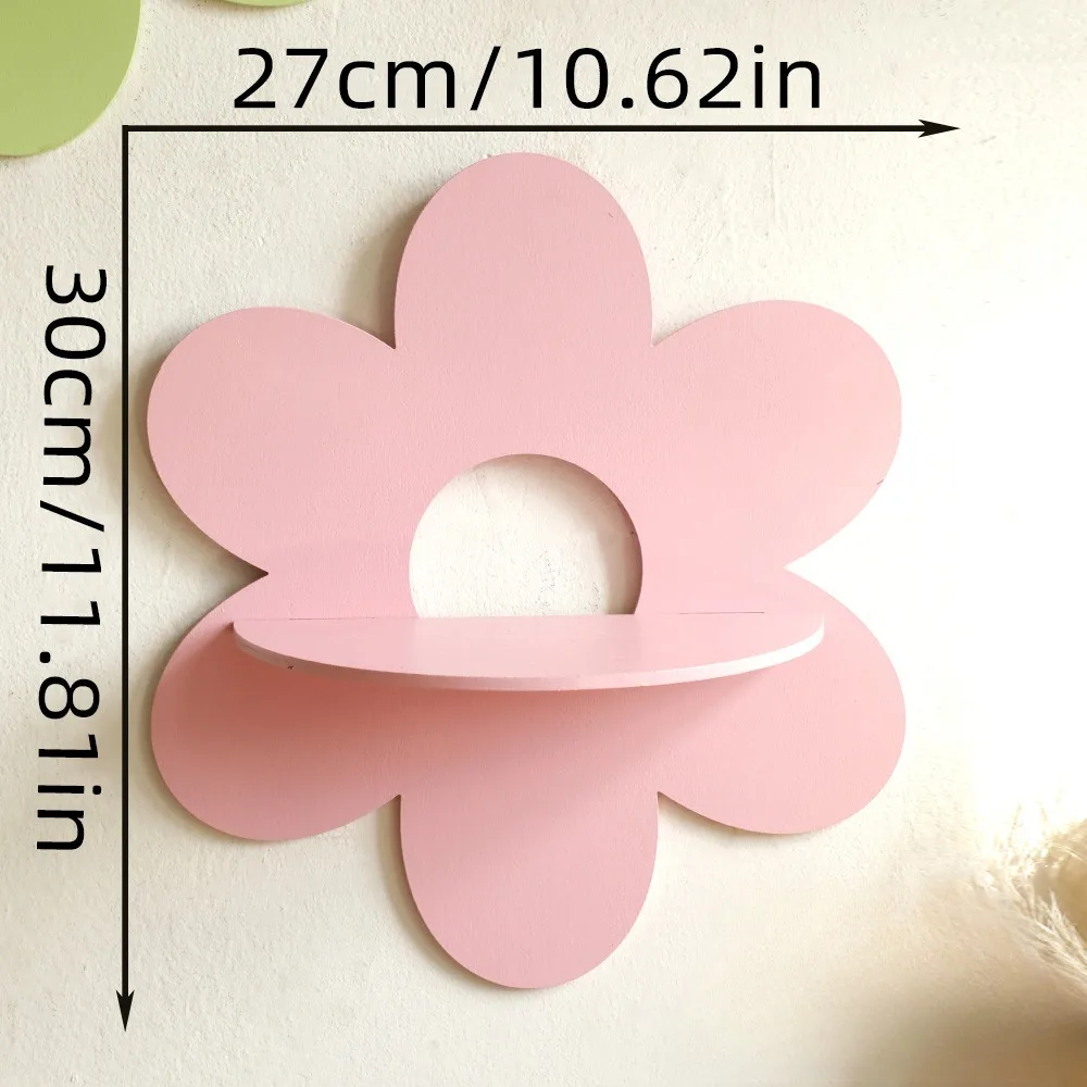 Blumenförmiger Wandhalter aus  – Floating Shelves Bewertung und Preis