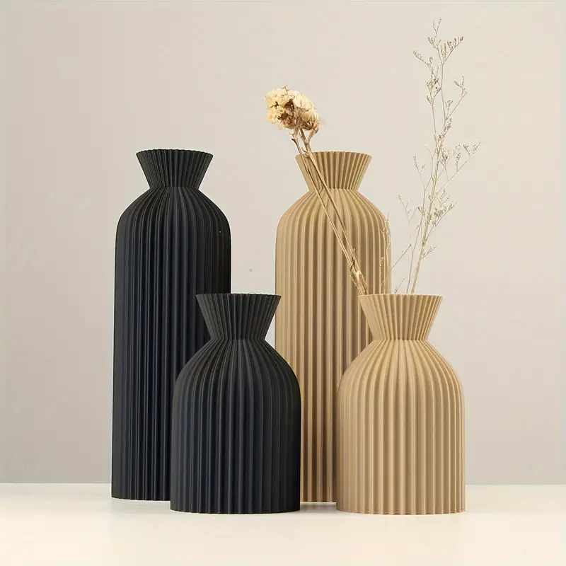 Elegante schwarze Kunststoffva – Home Decor Aesthetic Pinterest Bewertung und Preis
