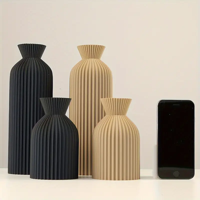 Elegante schwarze Kunststoffva – Home Decor Aesthetic Pinterest Bewertung und Preis