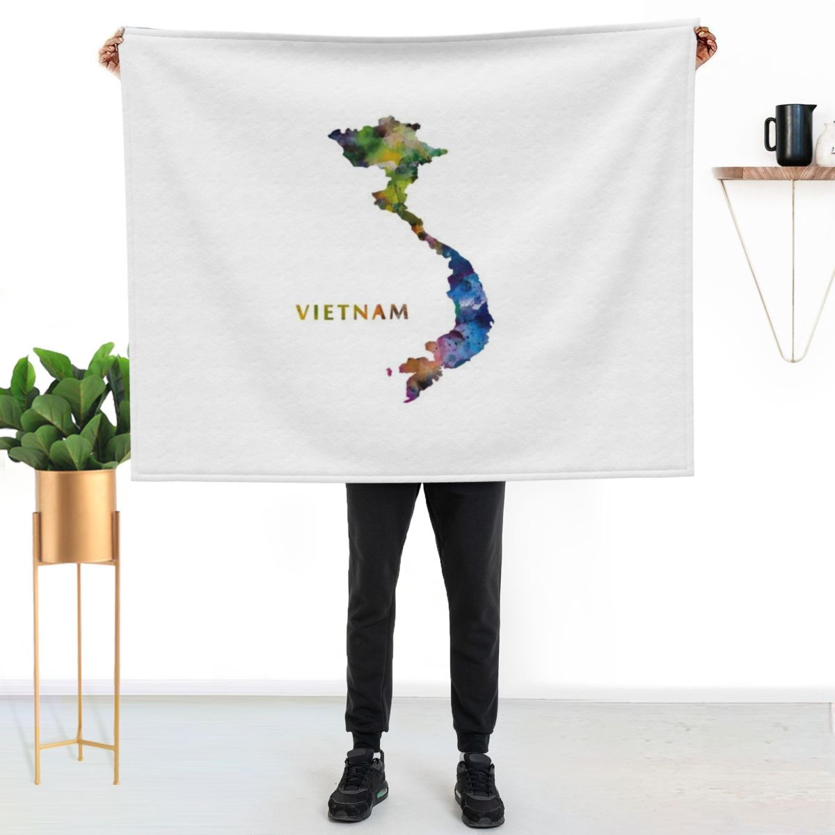 Vietnam-Wurfdecke, flauschig,  – Home Decor Vietnam Bewertung und Preis