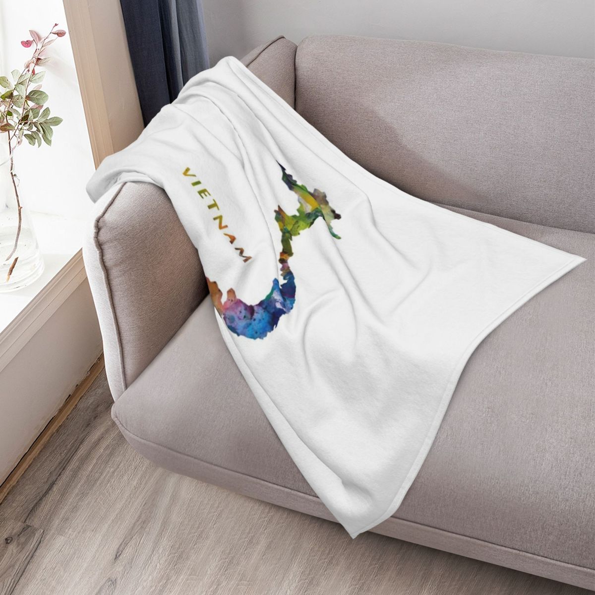 Vietnam-Wurfdecke, flauschig,  – Home Decor Vietnam Bewertung und Preis