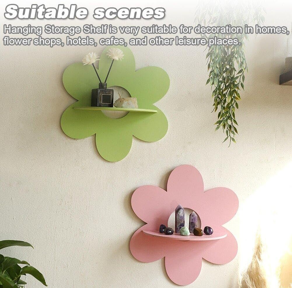 Blumenförmiger Wandhalter aus  – Floating Shelves Bewertung und Preis