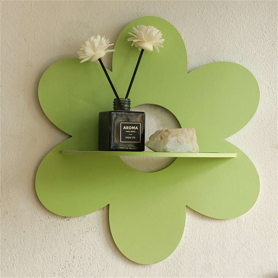 Blumenförmiger Wandhalter aus  – Floating Shelves Bewertung und Preis