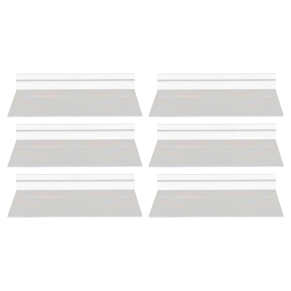 6 Stück transparente Wand-Schu – Floating Shelves Bewertung und Preis