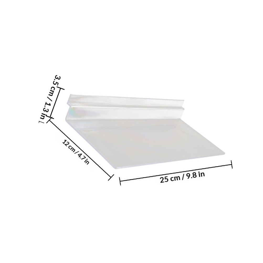 6 Stück transparente Wand-Schu – Floating Shelves Bewertung und Preis