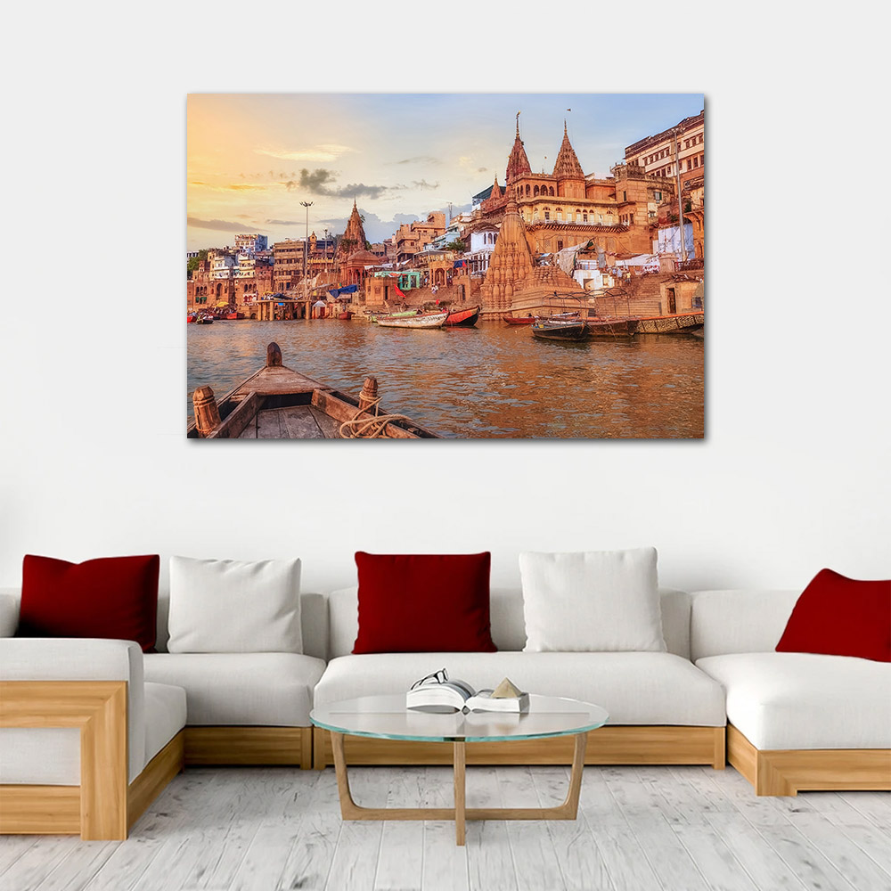 Ganga River Varanasi Nordindie – Home Decor Varanasi Bewertung und Preis