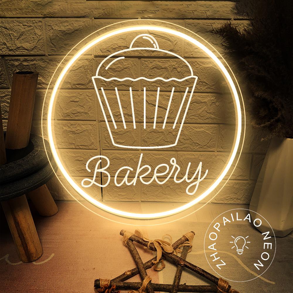 40 cm Bäckerei-Neonschilder, L – Home Decor Nearby Bewertung und Preis