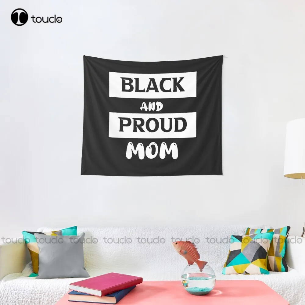 Neue Black & Proud Mom Wandtep – Home Decor Store Bewertung und Preis